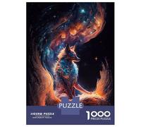 Puzzle Da 1000 Pezzi Per Adolescenti Kurama, A Nine Tailed Fox Puzzle Giochi Divertenti Corsa Di Velocità Manuale Regali Unici Per Compleanno 52x38cm/1000pcs