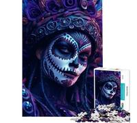 Puzzle da 1000 pezzi per adolescenti La Catrina Queen Jigsaw Puzzle 1000 Giocattolo educativo Un'opera d'arte Gioco educativo per famiglie (38x26cm)