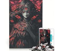 Puzzle da 1000 pezzi per adolescenti "La donna del terzo occhio" gioco impossibile interazione genitore-figlio regalo stimolante 50x75cm