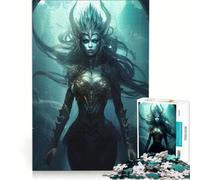 Puzzle da 1000 pezzi per adolescenti "La Fanciulla dell'Abisso" gioco educativo rilassante e stimolante sfida unica 38x26cm