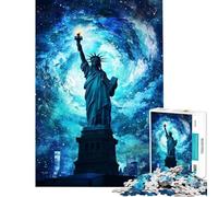 Puzzle da 1000 pezzi per adolescenti "La Libertà tra le Stelle" giocattolo educativo sfida difficile regalo per donne e uomini (dimensioni 38x52cm)