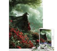 Puzzle da 1000 pezzi per adolescenti La maga cremisi giocattoli antistress regali per donne e uomini giochi educativi attività divertenti a casa (dimensioni 38x26cm)