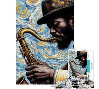 Puzzle da 1000 pezzi per adolescenti La magia del jazz Puzzle per adulti Puzzle per divertimento in famiglia Gioco stimolante da completare Gioco divertente per tutta la famiglia 50x75cm