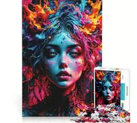 Puzzle da 1000 pezzi per adolescenti: "La mia mente esplode", giochi rilassanti, decompressione intellettuale, regalo di compleanno o unico 38x52cm