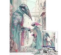 Puzzle da 1000 pezzi per adolescenti La peste Giocattoli antistress Regalo per compleanni Giochi rilassanti Ogni pezzo è unico - dimensioni 50x75cm