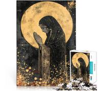 Puzzle da 1000 pezzi per adolescenti La preghiera della Dea Giocattoli di gioco impegnativi Migliorare l'amore tra le coppie 75x50cm