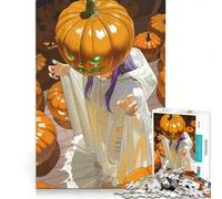 Puzzle da 1000 pezzi per adolescenti: La ragazza zucca si risveglia gioco impossibile difficile e stimolante compleanno e Natale 50x75cm