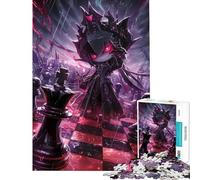 Puzzle da 1000 pezzi per adolescenti "La Regina degli Scacchi" Puzzle da 1000 pezzi Decorazione per la casa Giocattolo Decorazione da parete Offerta Regalo per tutta la famiglia (38x52cm)