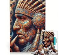 Puzzle da 1000 pezzi per adolescenti: la saggezza ancestrale svelata, giochi divertenti, impegnativi da completare, ideali come regalo per tutta la famiglia 38x26cm