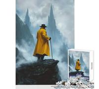 Puzzle da 1000 pezzi per adolescenti La scogliera della rivelazione Decorazione per la casa Giocattoli Regalo per compleanni Giochi per famiglie Decompressione intellettuale Dimensioni 38x26cm