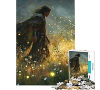 Puzzle da 1000 pezzi per adolescenti "La solitudine dell'uomo" impegnativo da completare gioco educativo e rilassante per ragazzi dai 14 anni in su (50x75cm)