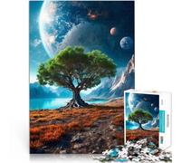 Puzzle da 1000 pezzi per adolescenti La vita su Marte Giocattoli educativi per l'apprendimento Giochi per famiglie Adatto alle coppie 75x50cm