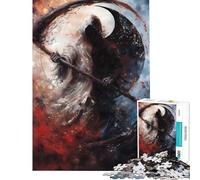 Puzzle da 1000 pezzi per adolescenti "L'abbraccio della morte" - Aiuta ad allenare il cervello - Sfida difficile - Gioco rilassante per ragazzi dai 14 anni in su (38x26cm)