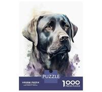 Puzzle Da 1000 Pezzi Per Adolescenti Labrador Retriever Dog Art Puzzle Per Adolescenti Giocattoli Fai Da Te Corsa Di Velocità Manuale Regali Unici Per Compleanno E Natale 52x38cm/1000pcs