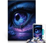 Puzzle da 1000 pezzi per adolescenti Lacrime Cosmiche Giocattolo educativo intellettuale decomprimente Collezione di artisti, Belle arti 52x38cm