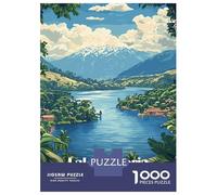 Puzzle Da 1000 Pezzi Per Adolescenti Lake Victoria Landscape Puzzle Per Adulti Gioco Rompicapo Regalo Di Compleanno Aiuta Ad Allenare Il Cervello 38x26cm/1000pcs