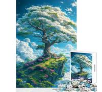 Puzzle da 1000 pezzi per adolescenti "L'albero dei sogni" - Giochi divertenti sfida impegnativa giocattoli fai da te collezione d'artista belle arti (38x26cm)