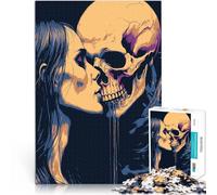 Puzzle da 1000 pezzi per adolescenti L'amore è morto Giocattolo educativo intellettuale decomprimente Lista dei desideri con Babbo Natale 38x26cm