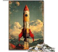 Puzzle da 1000 pezzi per adolescenti Lancio di razzi, giocattoli da gioco Ogni pezzo è unico - Gioco divertente e stimolante per tutta la famiglia per bambini dai 14 anni dimensioni 50x75cm