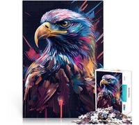 Puzzle da 1000 pezzi per adolescenti L'aquila libera per il giocattolo di sfida del gioco educativo Collezione di artisti, Belle arti 38x26cm