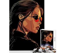 Puzzle da 1000 pezzi per adolescenti Lara Croft Tomb Raider Giocattolo educativo Regali di Babbo Natale segreto Gioco rompicapo Aiuta il cervello a esercitare Dimensioni 50x75cm