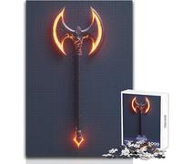 Puzzle da 1000 pezzi per adolescenti L'ascia - Inferno Cleaver Gioco di sfida unico Taglio di precisione Giocattolo educativo Dimensioni 50x75cm