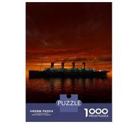 Puzzle Da 1000 Pezzi Per Adolescenti Last Day of The Ship Puzzle Per Adulti Giochi Rilassanti Taglio Di Precisione Regali Per Amici E Familiari 38x26cm/1000pcs