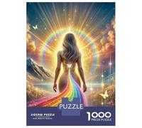 Puzzle Da 1000 Pezzi Per Adolescenti Leading The Rainbow Puzzle Per Adulti Giochi Rilassanti Vacanza A Casa Passatempo Impegnativo Da Completare 38x26cm/1000pcs