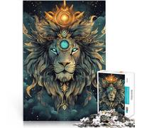 Puzzle da 1000 pezzi per adolescenti Leone maestoso Antistress Vacanza in patria Uccidere il tempo perché è ideale come regalo per tutta la famiglia 50x70cm