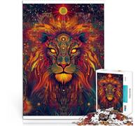 Puzzle da 1000 pezzi per adolescenti Leone prepotente Antistress Vacanza in patria Uccidere il tempo è ideale come regalo per tutta la famiglia 38x26cm