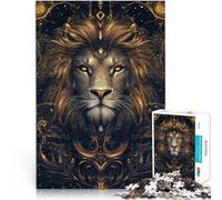 Puzzle da 1000 pezzi per adolescenti leone sacro Antistress Vacanza in patria Uccidere il tempo con poster abbinato e foglio di quiz 52x38cm