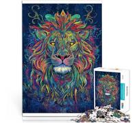 Puzzle da 1000 pezzi per adolescenti leone sacro per il giocattolo di sfida del gioco educativo Adatto per la decorazione del desktop 52x38cm