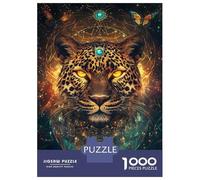 Puzzle Da 1000 Pezzi Per Adolescenti Leopard Cosmic Vision Puzzle Per Adulti Giochi Rilassanti Ma Divertenti E Umoristici Regali Unici Per Compleanno E Natale 70x50cm/1000pcs