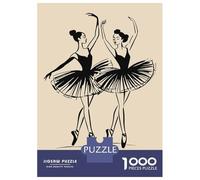 Puzzle Da 1000 Pezzi Per Adolescenti Les Danseurs Two Ballerinas in Black Puzzle Per Adulti Giochi Per Famiglie Un'opera D'arte Regali Unici Per Compleanno E Natale 70x50cm/1000pcs