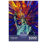 Puzzle Da 1000 Pezzi Per Adolescenti Liberty Picasso Style Art Puzzle Per Adulti Giochi Rilassanti Ma Divertenti E Umoristici Sfida Da Completare 70x50cm/1000pcs