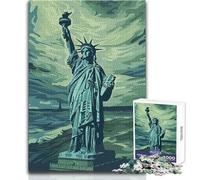 Puzzle da 1000 pezzi per adolescenti Liberty Storm Munch Style Rompicapo Giochi per famiglie Decorazione per la casa Giocattoli antistress Dimensioni 50x75cm