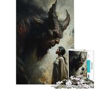 Puzzle da 1000 pezzi per adolescenti "L'incontro dei Jinn" gioco stimolante giocattolo educativo un'opera d'arte un regalo perfetto (dimensioni 38x52cm)