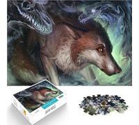 Puzzle da 1000 pezzi per adolescenti L'incubo del cane per il giocattolo di sfida del gioco educativo Regalo di compleanno, regali, arte murale 38x26cm