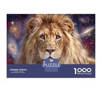 Puzzle Da 1000 Pezzi Per Adolescenti Lion in Space Puzzle Per Adulti Giochi Rilassanti Perfetto Per Decorare E Fare Regali A Tutta La Famiglia 70x50cm/1000pcs