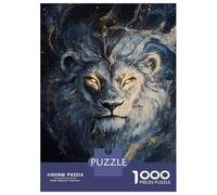 Puzzle Da 1000 Pezzi Per Adolescenti Lion of The Cosmos-4 Puzzle Per Adolescenti Gioco Rompicapo Regali Per Donne Attività Divertenti A Casa 52x38cm/1000pcs