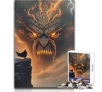 Puzzle da 1000 pezzi per adolescenti, lo spirito della fiamma risveglia, rilassante, per il tempo libero, preciso, ad incastro, di precisione, dimensioni del giocattolo: 50x75cm