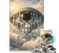 Puzzle da 1000 pezzi per adolescenti "L'Occhio dell'Infinito" antistress stimolante e impegnativo regalo di Natale o compleanno 50x75cm