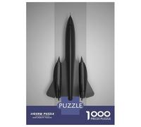 Puzzle Da 1000 Pezzi Per Adolescenti Lockheed SR71 Blackbird Puzzle Per Adulti Giochi Rilassanti Regalo Di Compleanno Regali Per Amici E Familiari 52x38cm/1000pcs