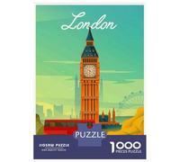 Puzzle Da 1000 Pezzi Per Adolescenti London City Puzzle Per Adulti Gioco Pratico Assemblaggio Di Modelli Regali Unici Per Compleanni E Occasioni Speciali 52x38cm/1000pcs