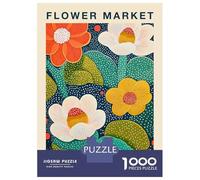 Puzzle Da 1000 Pezzi Per Adolescenti London Flower Market Poster Puzzle Per Adulti Gioco Rompicapo Modello Di Assemblaggio Regali Per Amici E Familiari 52x38cm/1000pcs