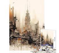 Puzzle da 1000 pezzi per adolescenti Londra Giocattoli fai da te Regali per donne Uomini Gioco pratico Migliora l'amore tra coppie Dimensioni 38x52cm