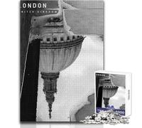 Puzzle da 1000 pezzi per adolescenti, Londra, gioco educativo per famiglie, migliora la memoria, regalo di compleanno, dimensioni 38x52cm