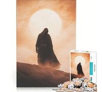 Puzzle da 1000 pezzi per adolescenti Lonely Dark Lord gioco rompicapo taglio di precisione compleanno e Natale 38x26cm