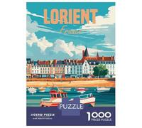 Puzzle Da 1000 Pezzi Per Adolescenti Lorient France Puzzle Gioco Rompicapo Ma Divertente E Umoristico Regali Unici Per Compleanno E Natale 70x50cm/1000pcs