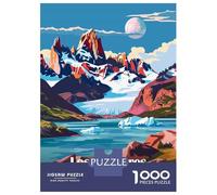 Puzzle Da 1000 Pezzi Per Adolescenti Los Glaciares National Park Argentina Puzzle Per Adulti Giochi Divertenti Antistress Regali Per La Riduzione Dello Stress 70x50cm/1000pcs